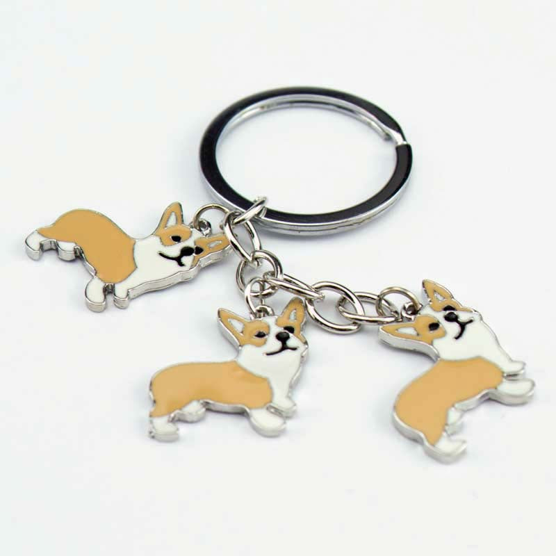 Wholesale Zinc Alloy Pet Dog Car Key Ring